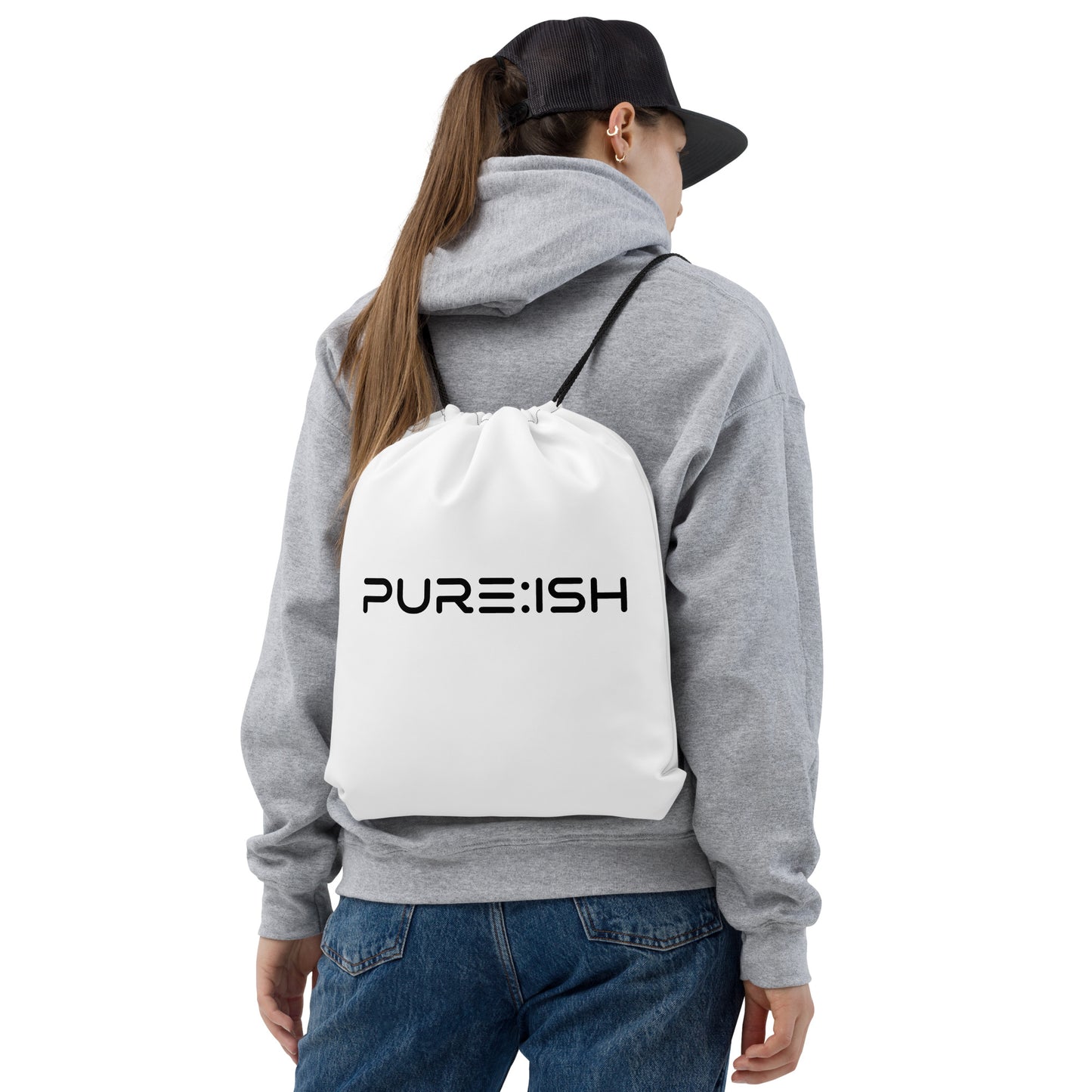 Pure:ish Drawstring Bag