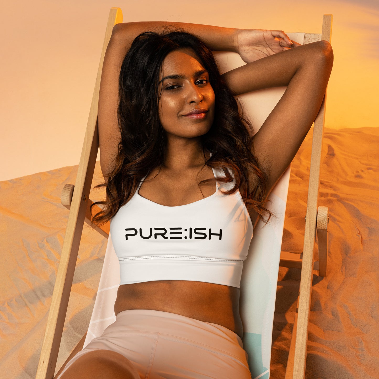 Pure:ish Women's Longline Sports Bra