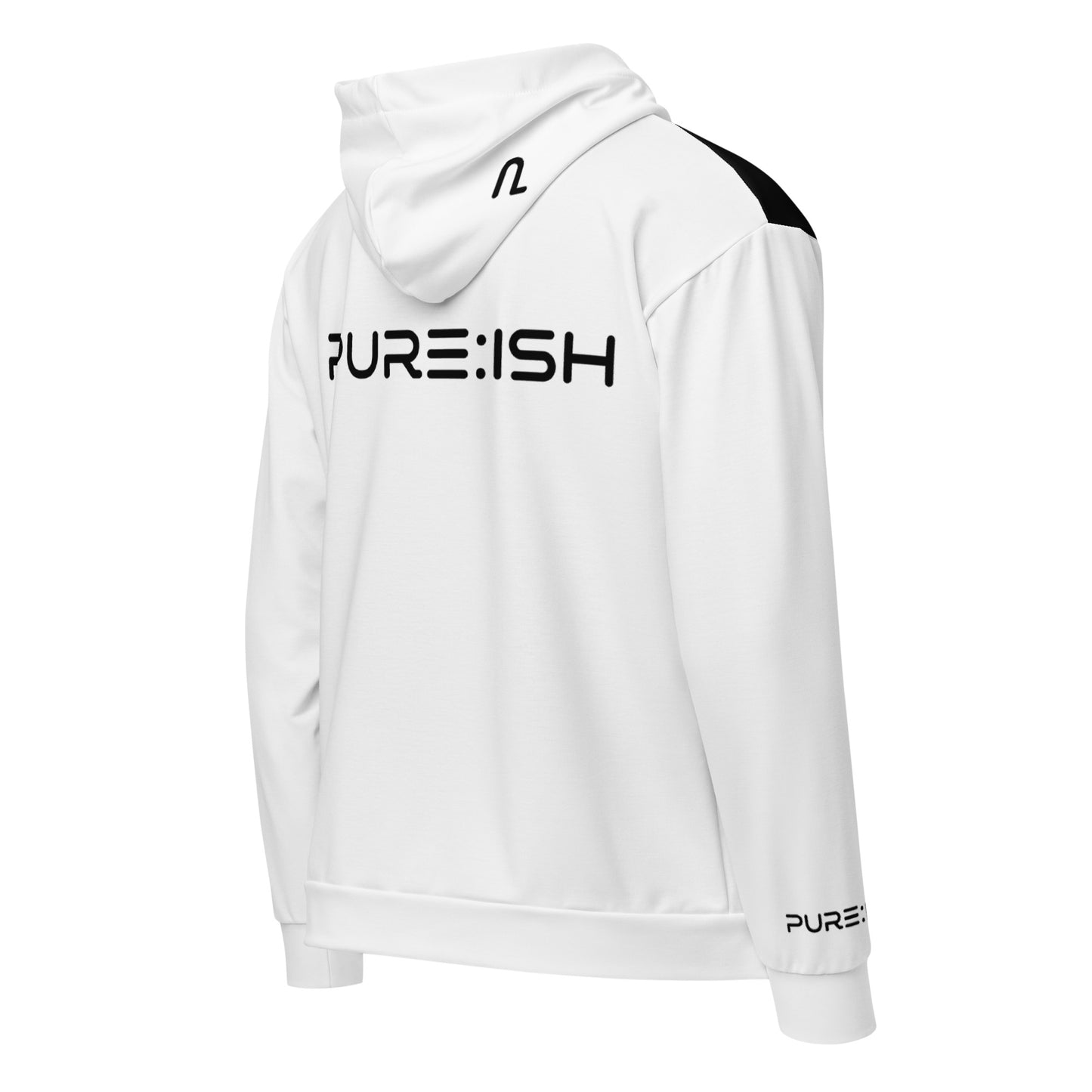 Pure:ish Men's Zip Hoodie (White Me Down Collection)