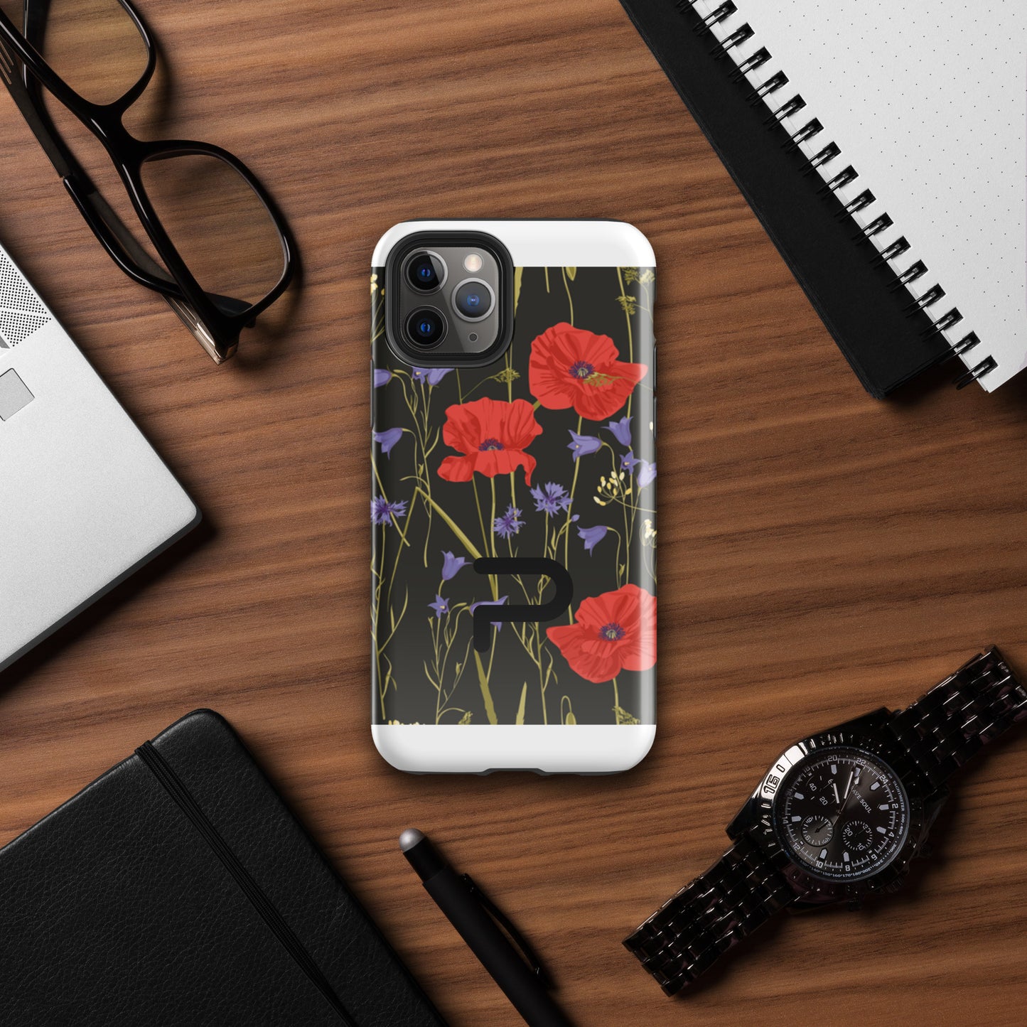 Pure:ish Tough Case for iPhone® (Roses)