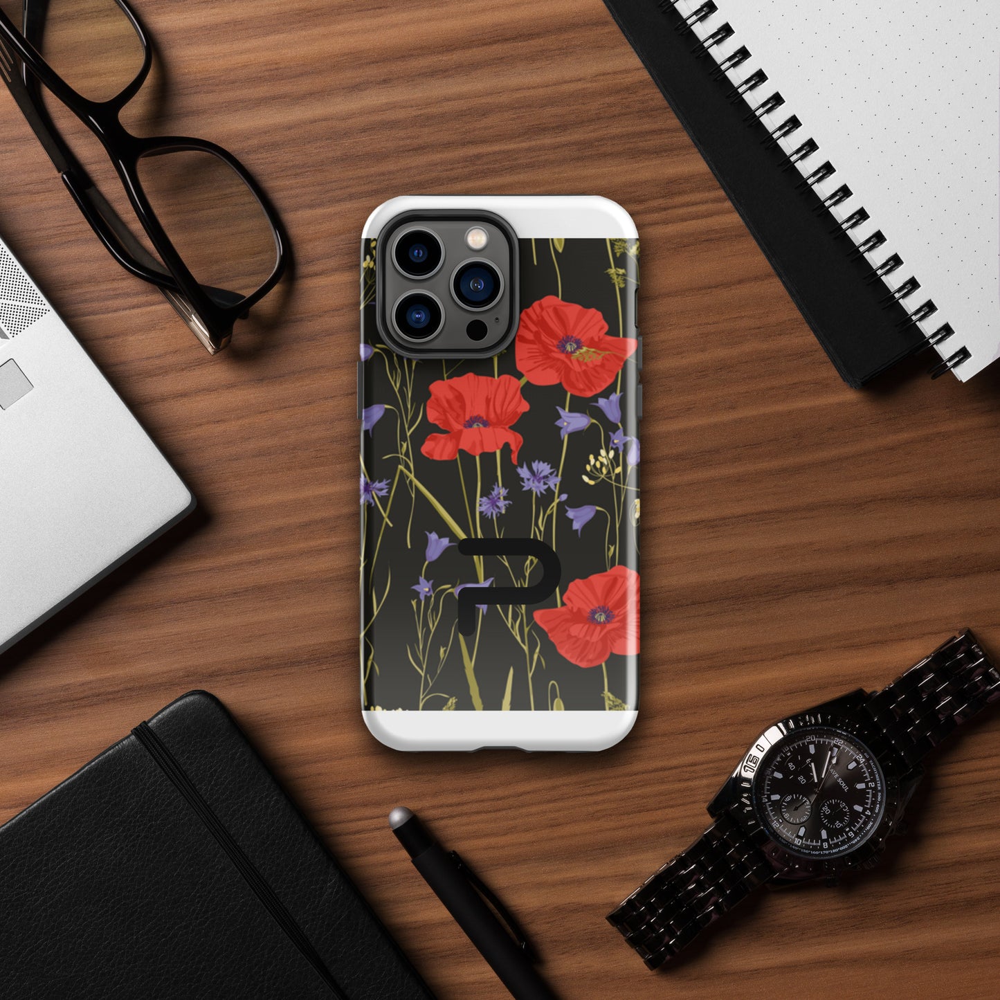 Pure:ish Tough Case for iPhone® (Roses)