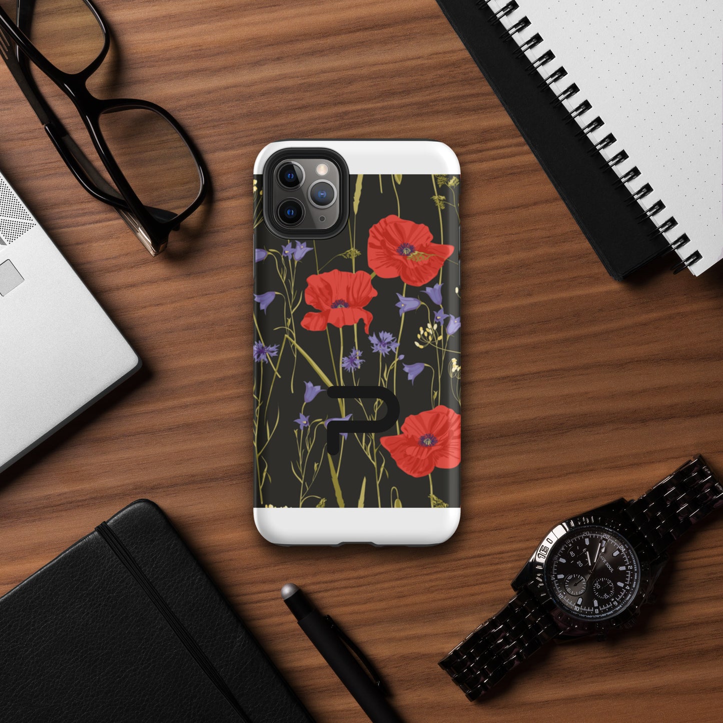 Pure:ish Tough Case for iPhone® (Roses)