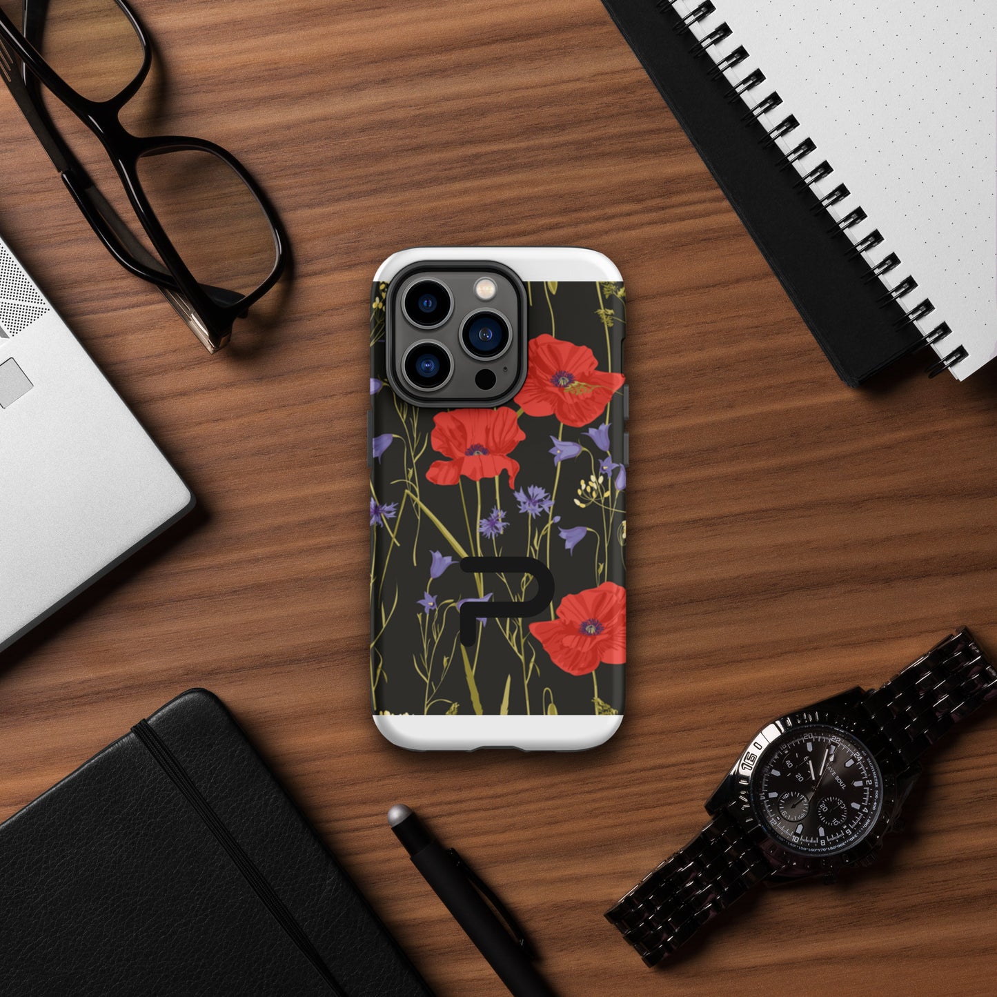 Pure:ish Tough Case for iPhone® (Roses)