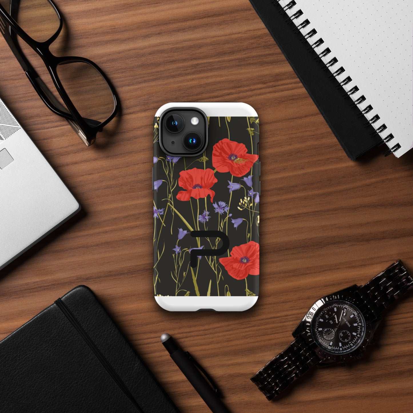 Pure:ish Tough Case for iPhone® (Roses)